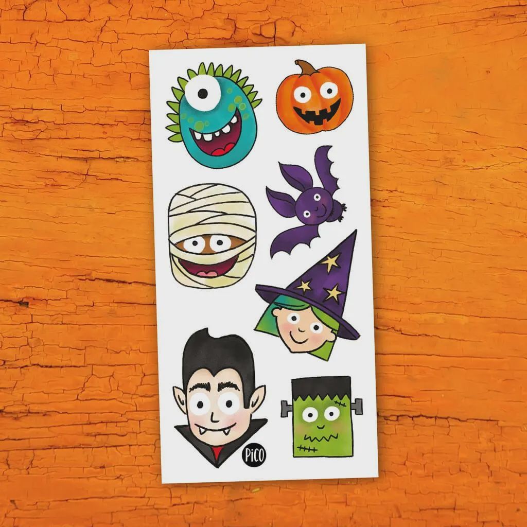 Tatouage temporaire - Halloween