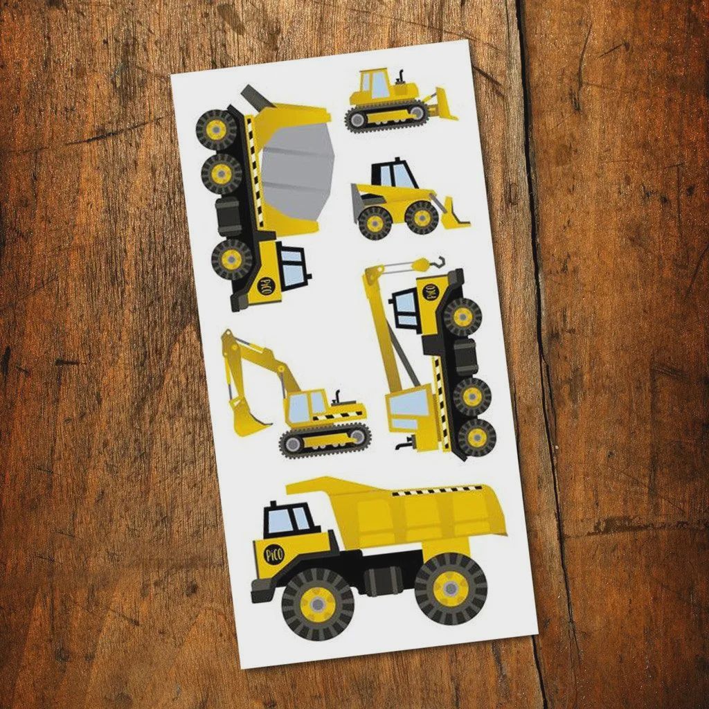 Tatouage Temporaire - Vroummmm... Les Camions / Brummmm… The Trucks