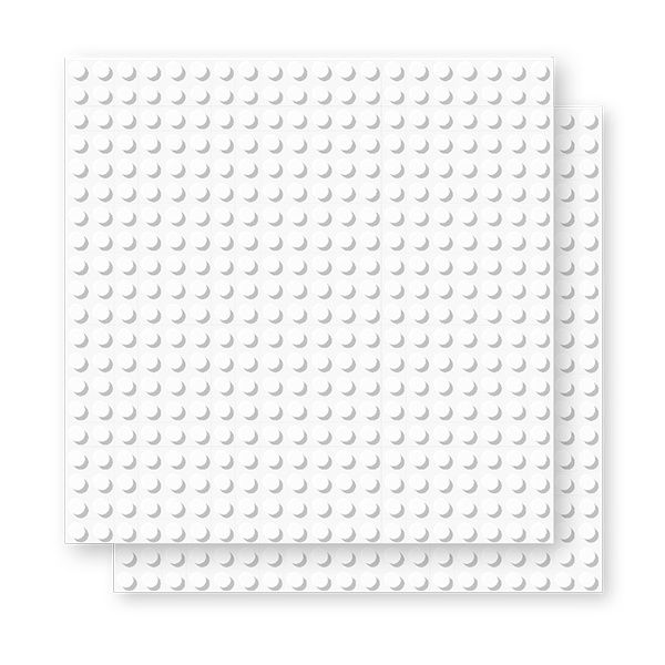 Plaque de base 16cm x 16cm / Blanc