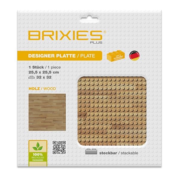 Plaque à motif 25cm x 25cm / Bois