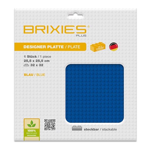 Plaque de base 25cm x 25cm / Bleu