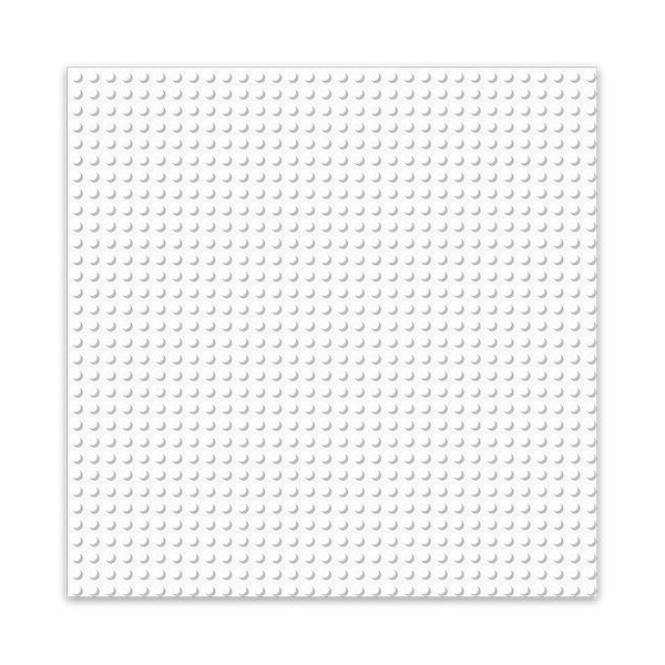 Plaque de base 25cm x 25cm / Blanc