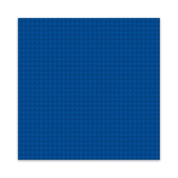 Plaque de base 25cm x 25cm / Bleu