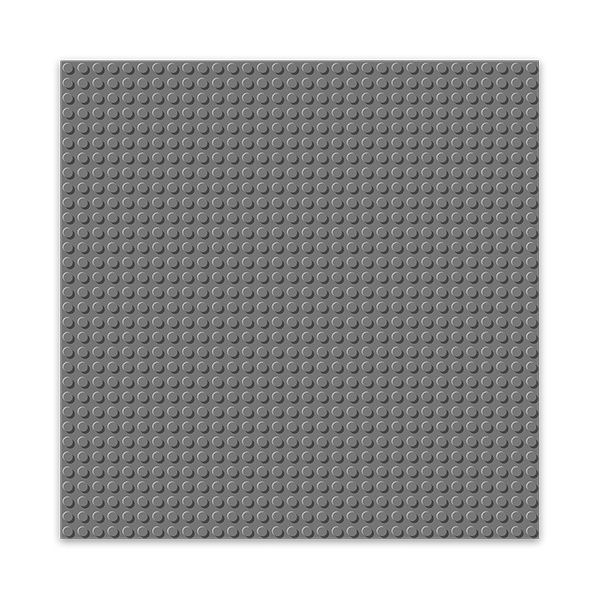 Plaque de base 25cm x 25cm / Gris foncé