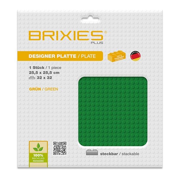 Plaque de base 25cm x 25cm / Vert