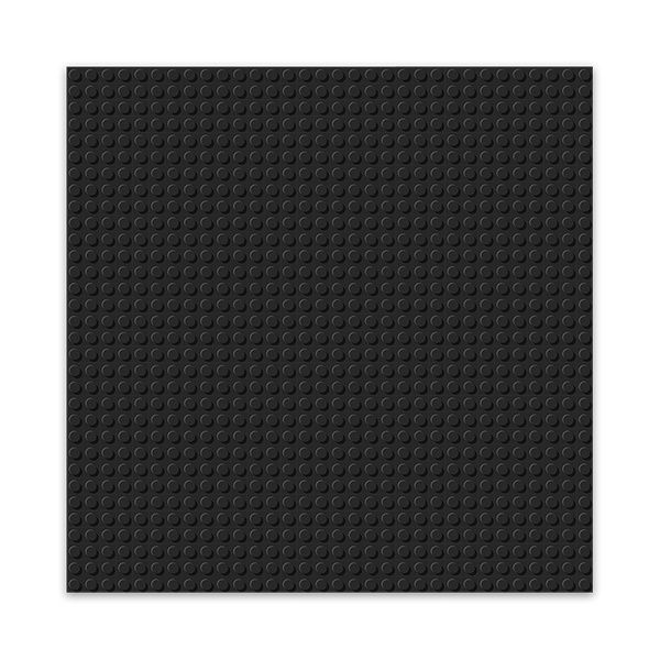 Plaque de base 25cm x 25cm / Noir