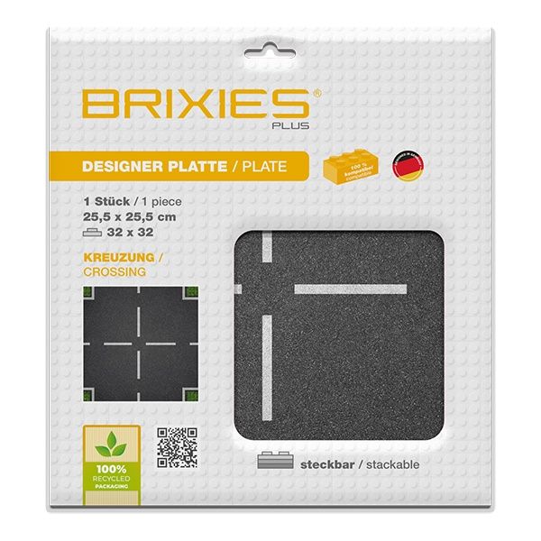 Plaque à motif 25cm x 25cm / Croisement de rues