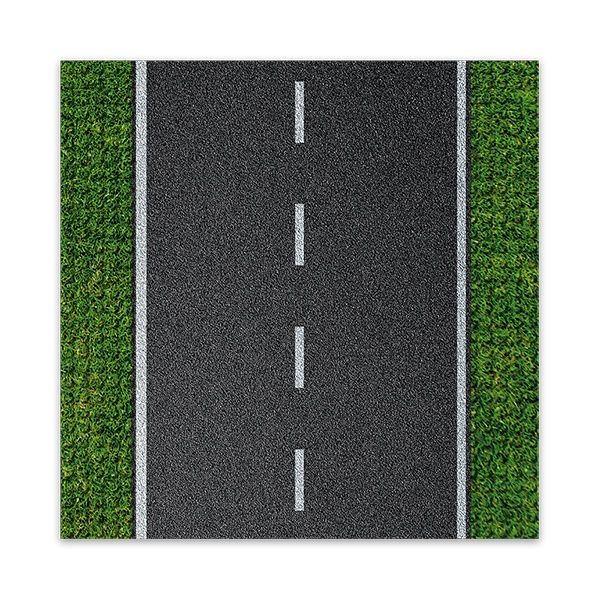 Plaque à motif 25cm x 25cm / Rue