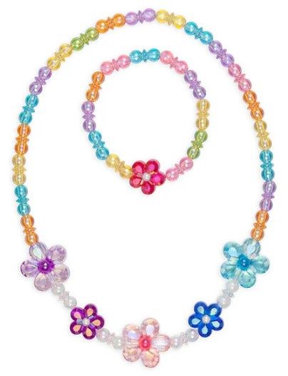 Ensemble Collier et Bracelet Blooming Beads