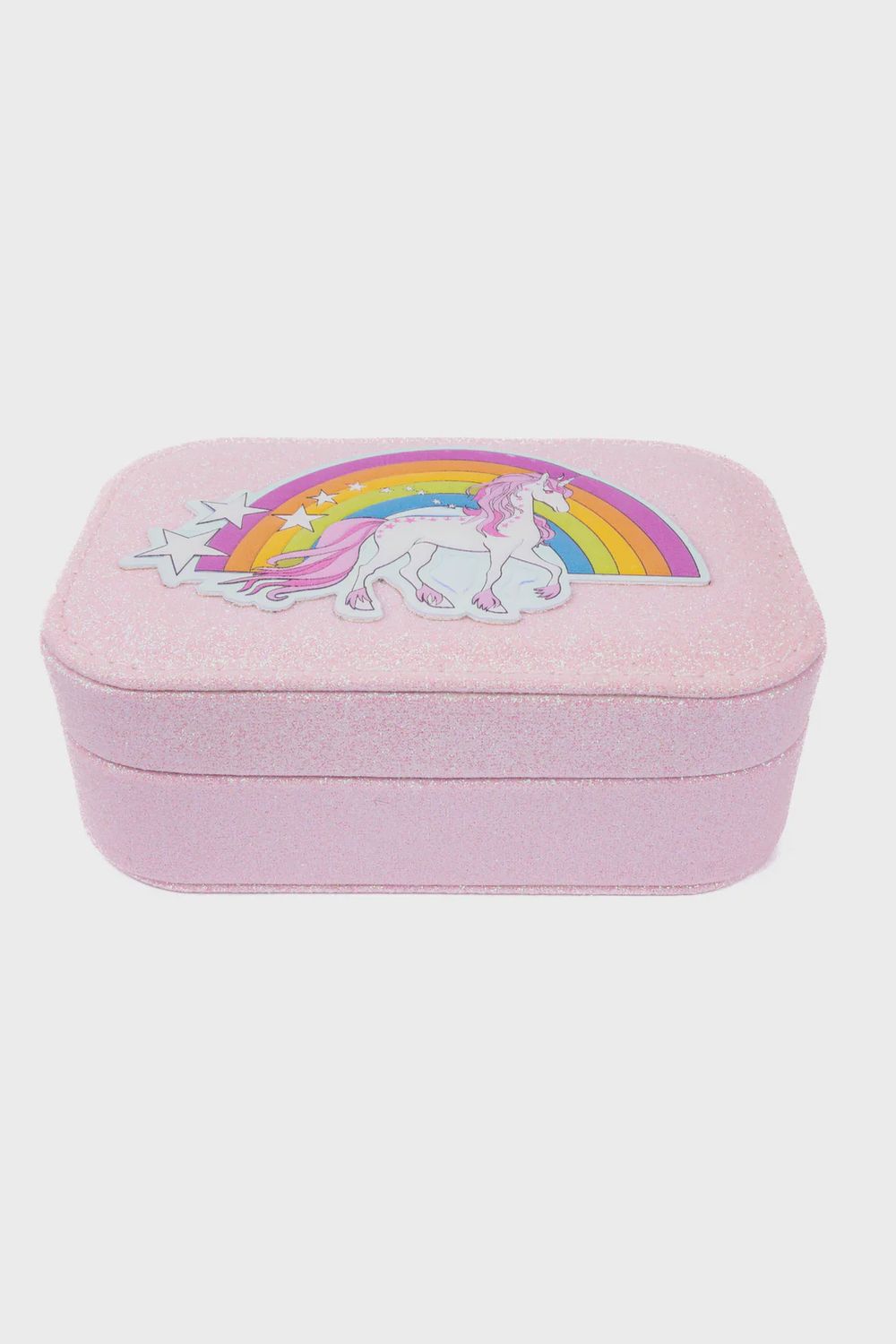 Boite à bijoux Licorne rose