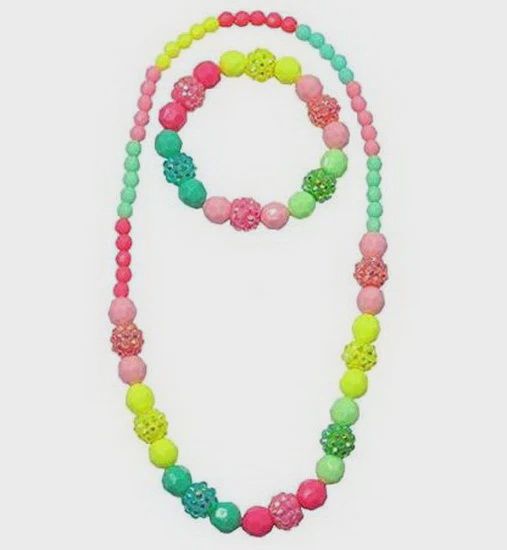 Ensemble collier et bracelet vivant