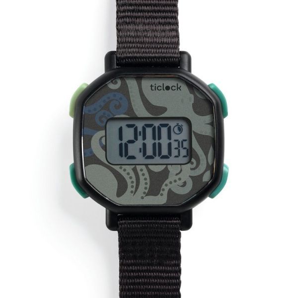 Montre Digitale / Black Octopus