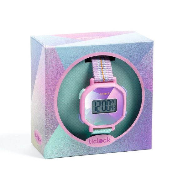 Montre Digitale / Purple Prisma