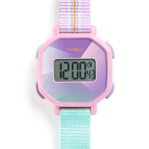 Montre Digitale / Purple Prisma