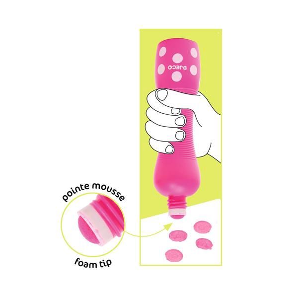 Marqueurs gros pois / Neon (4 marqueurs)