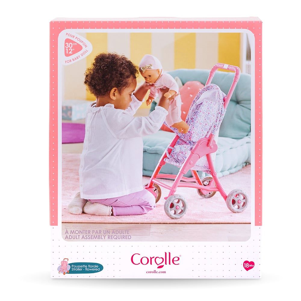 Accessoires 30 cm - Poussette Florale