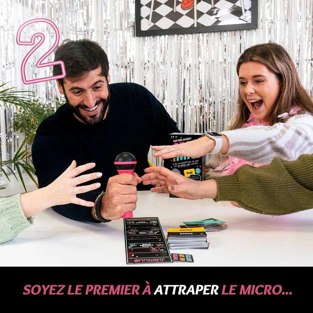 Grab the Mic game - Quebec Edition