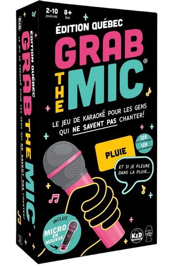 Grab the Mic game - Quebec Edition