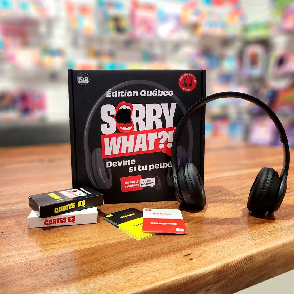 Jeu Sorry what « Pardon quoi ?! » - Édition Québec