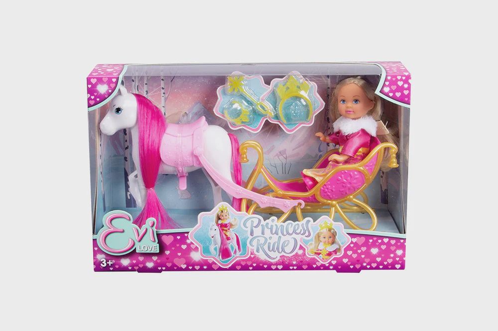 Le tour de traîneau de princesse