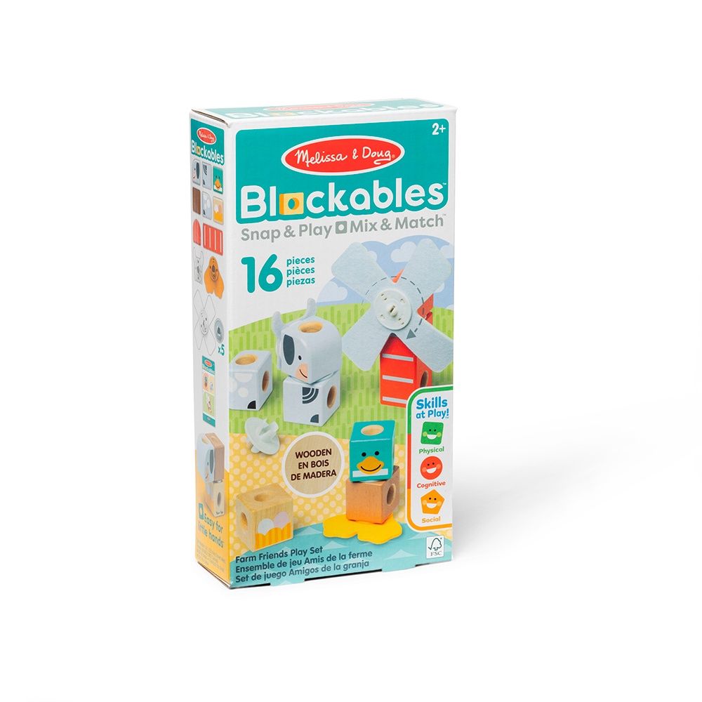 Blockables - Amis de la ferme (16 pcs)
