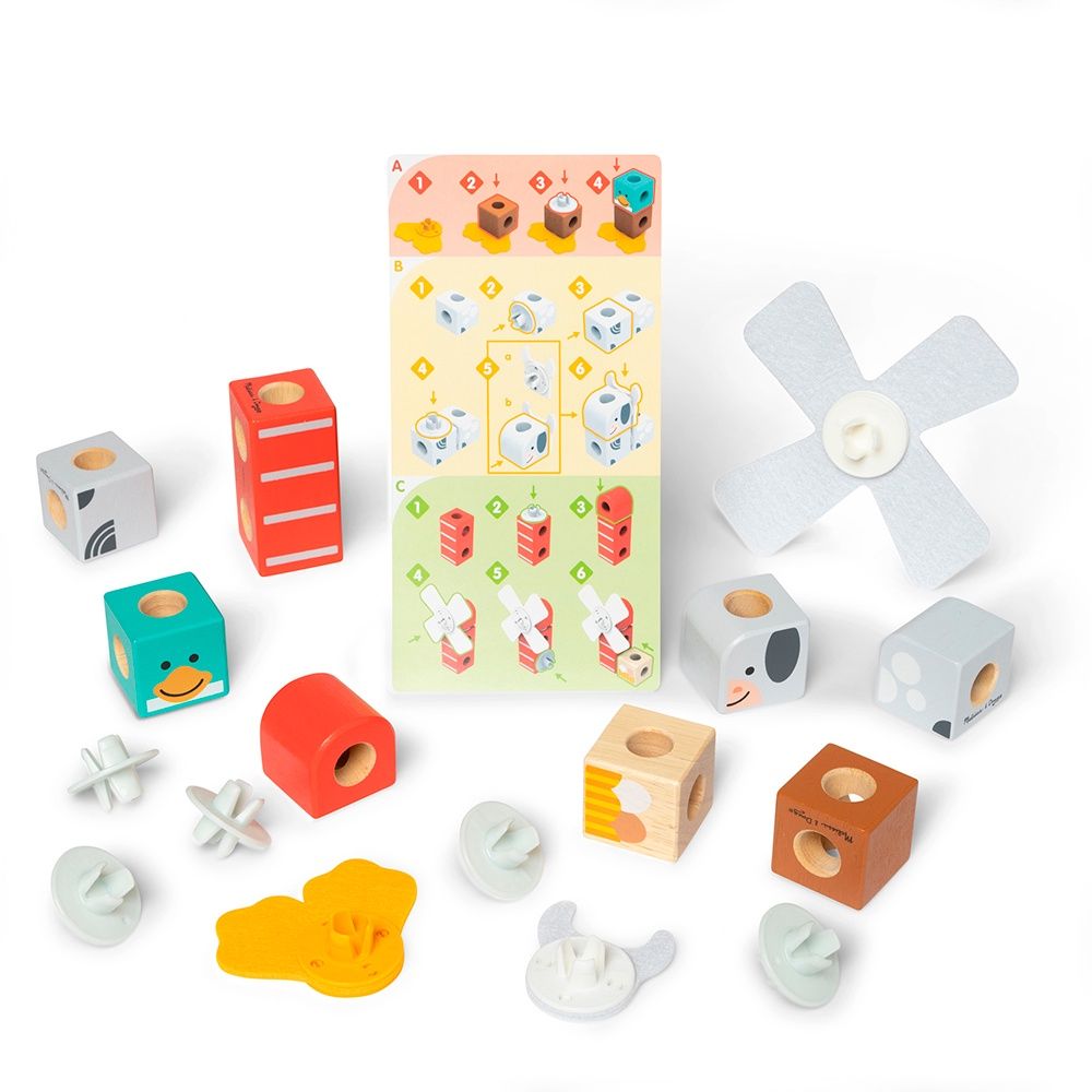 Blockables - Amis de la ferme (16 pcs)