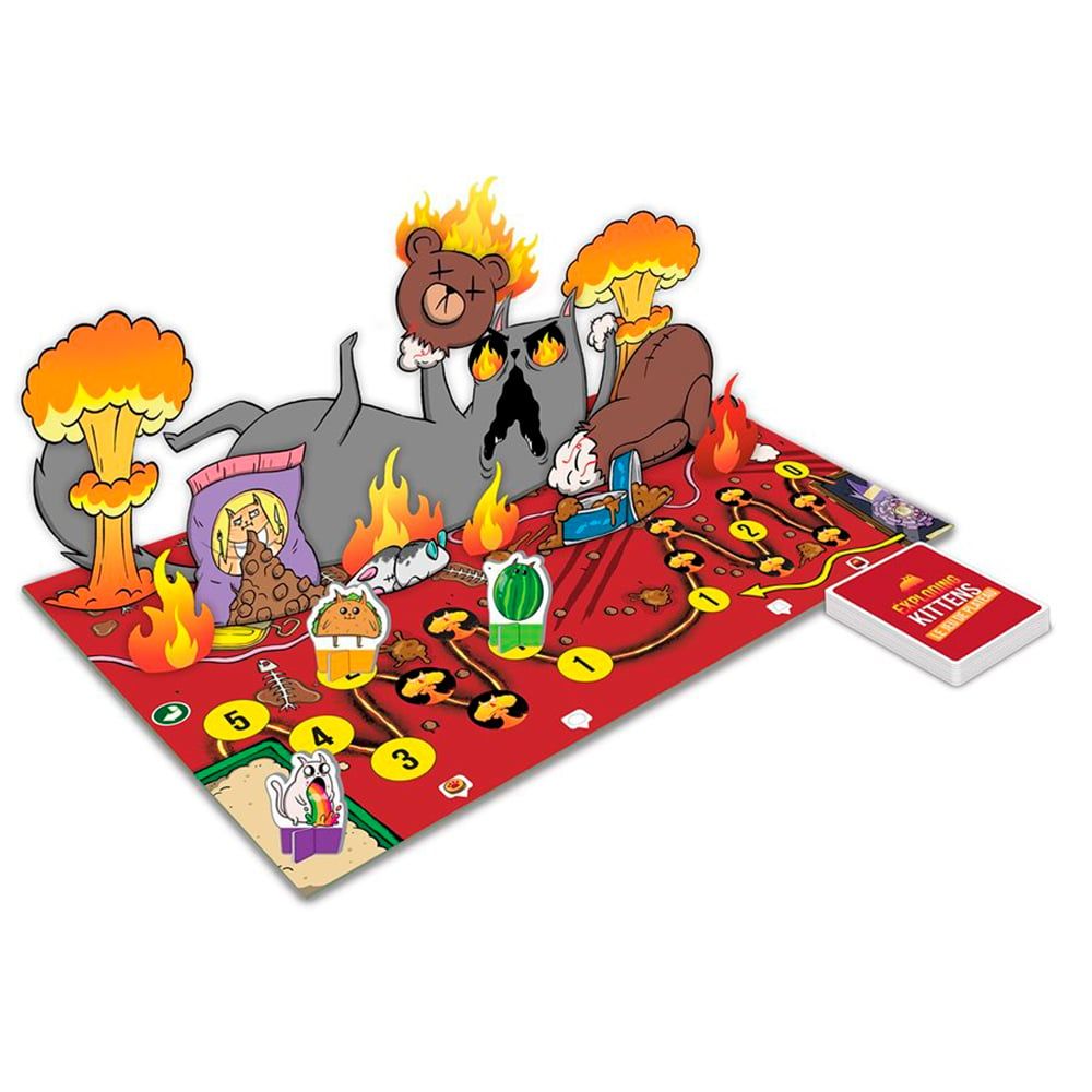 Jeu Exploding kittens - Le jeu de plateau Version française