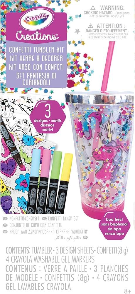 Création de gobelet confettis