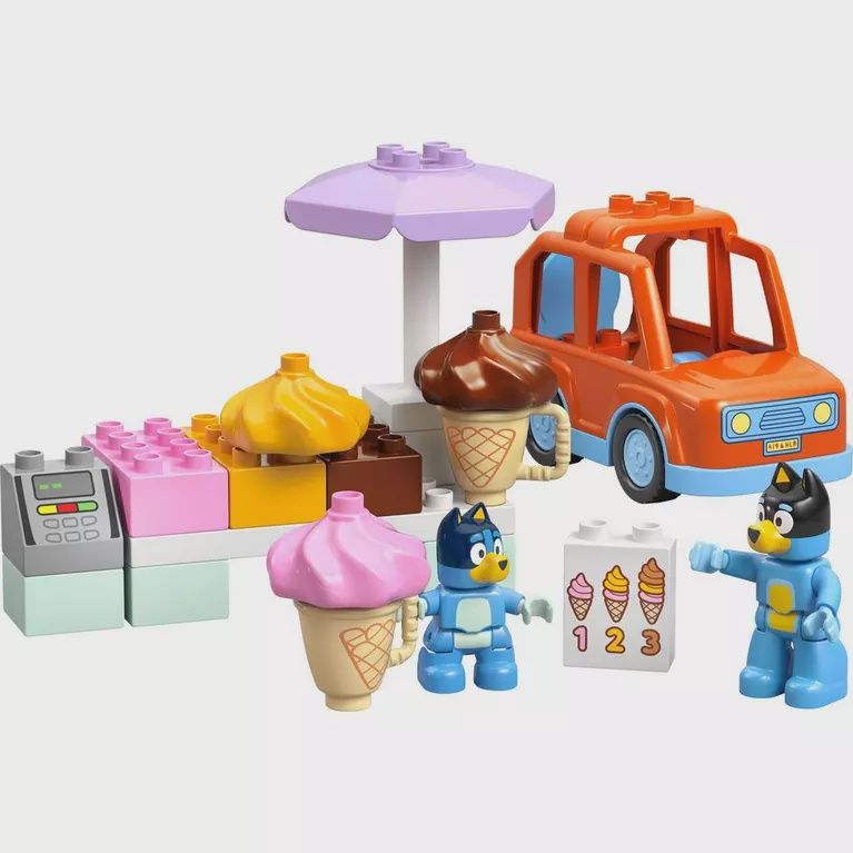 10458 / Visite chez le marchand de glace avec Bluey