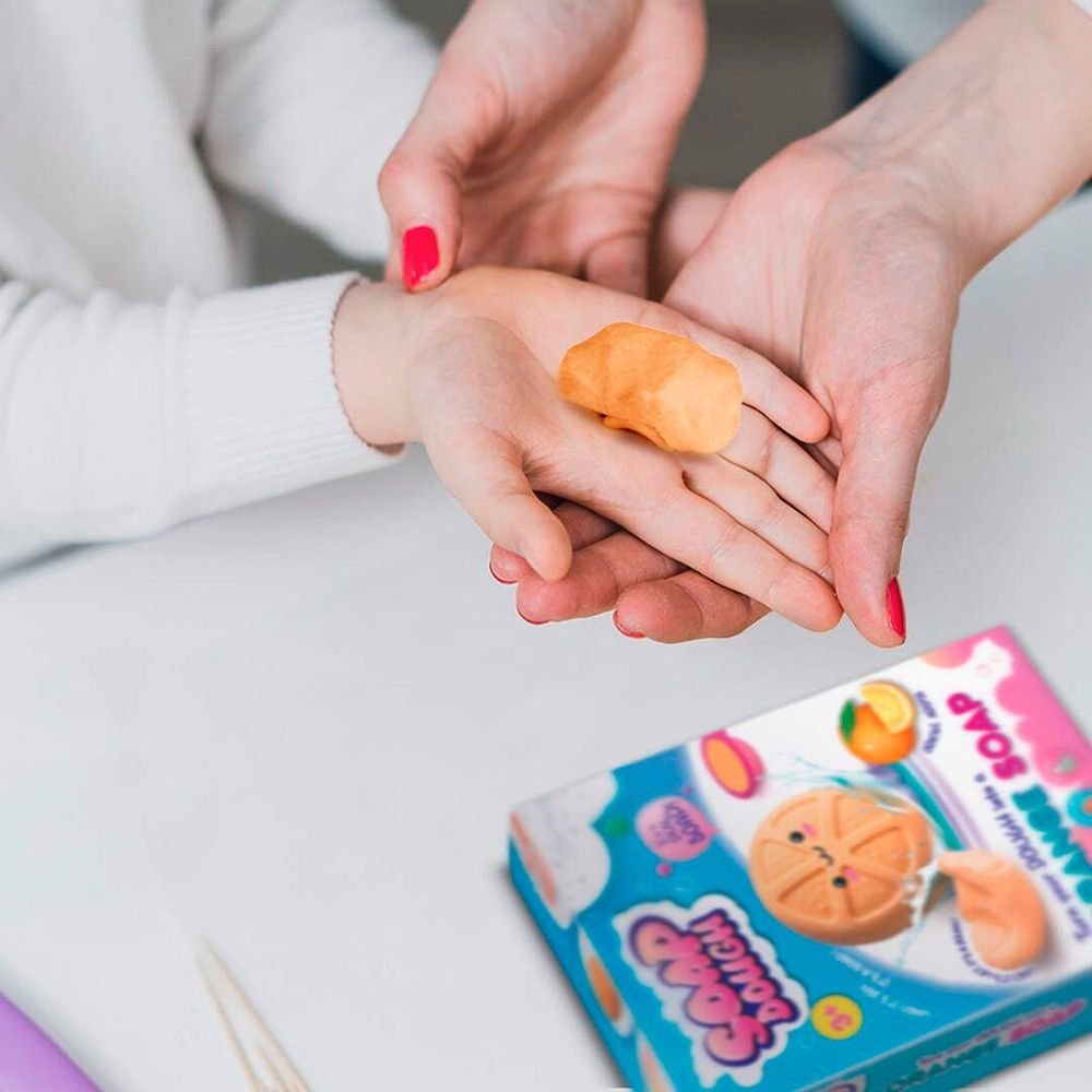 Rub-a-dub dough / Crée ton savon Orange