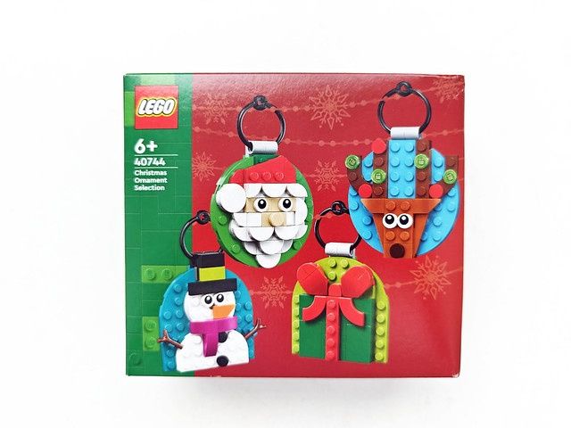 40744 / Sélection de décorations de Noël