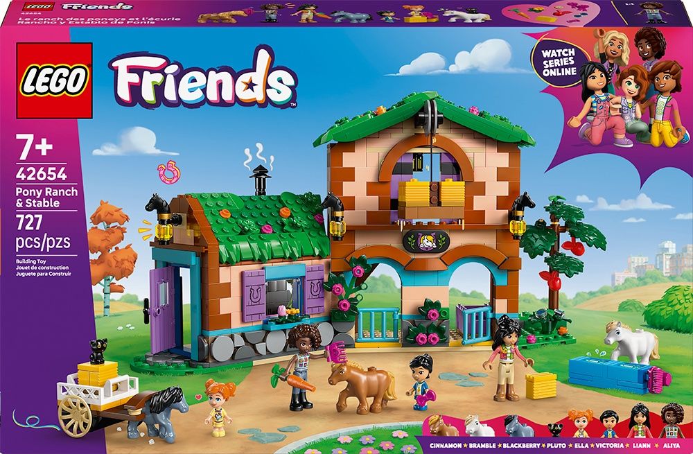 42654 / Friends - Le ranch et les écuries des poneys