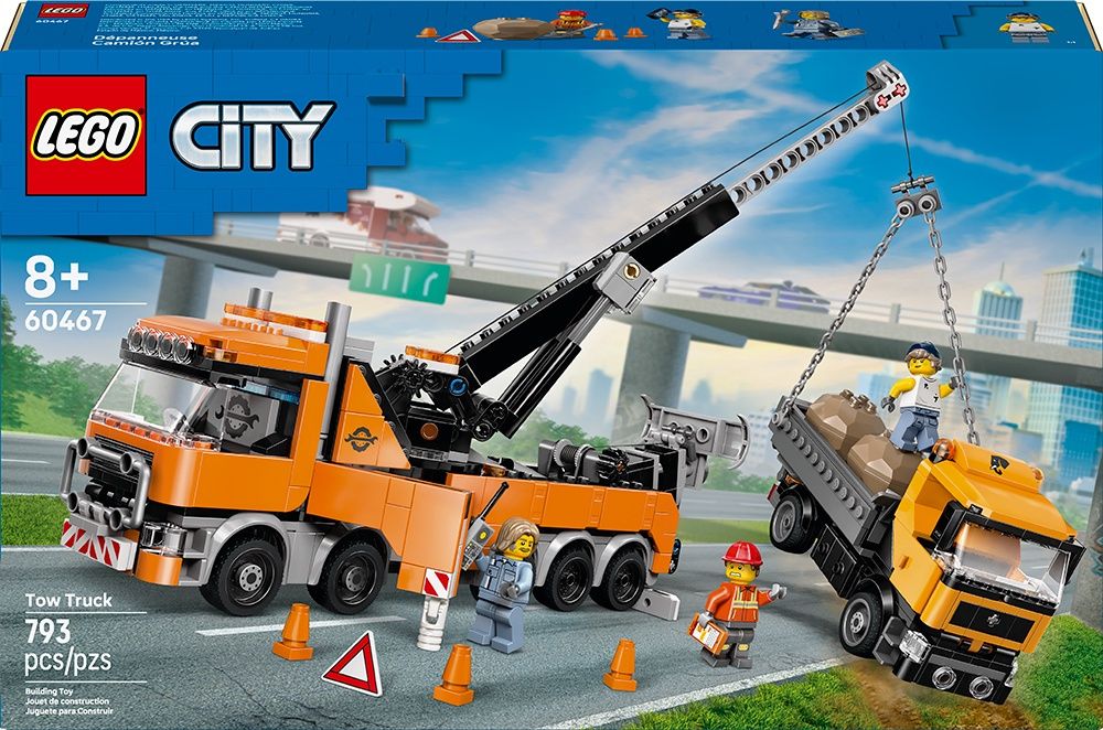 60467 / City - Le remorqueur avec grue pour poids lourd