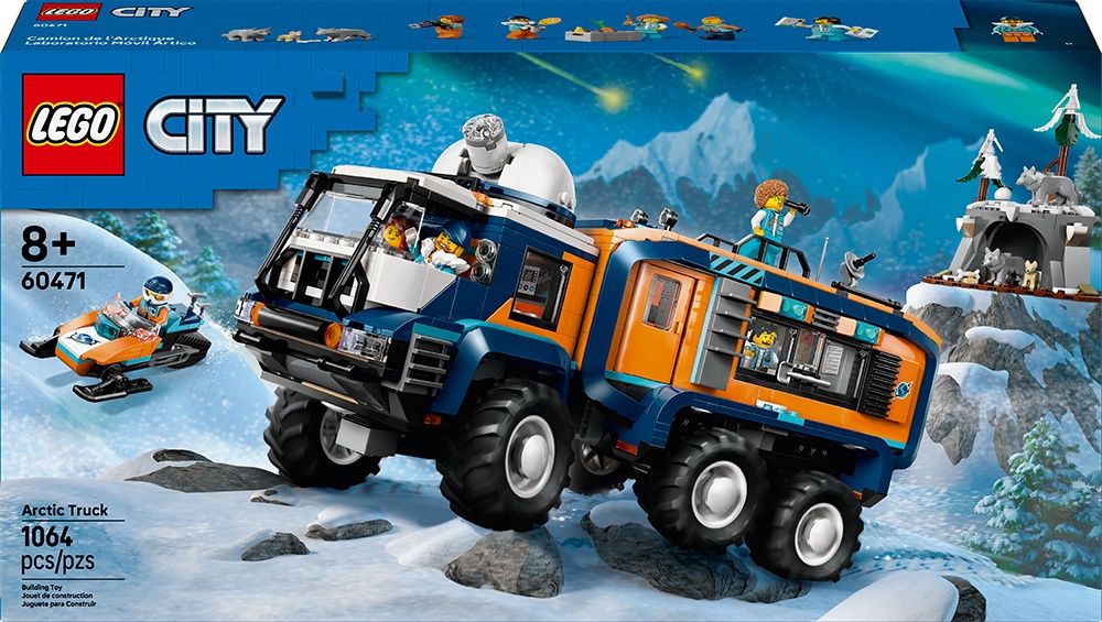 60471 / City - Le camion scientifique des explorateurs en Arctique