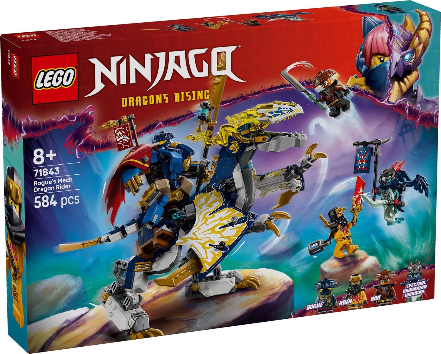 71843 / Ninjago - Le robot dragonnier de Rogue