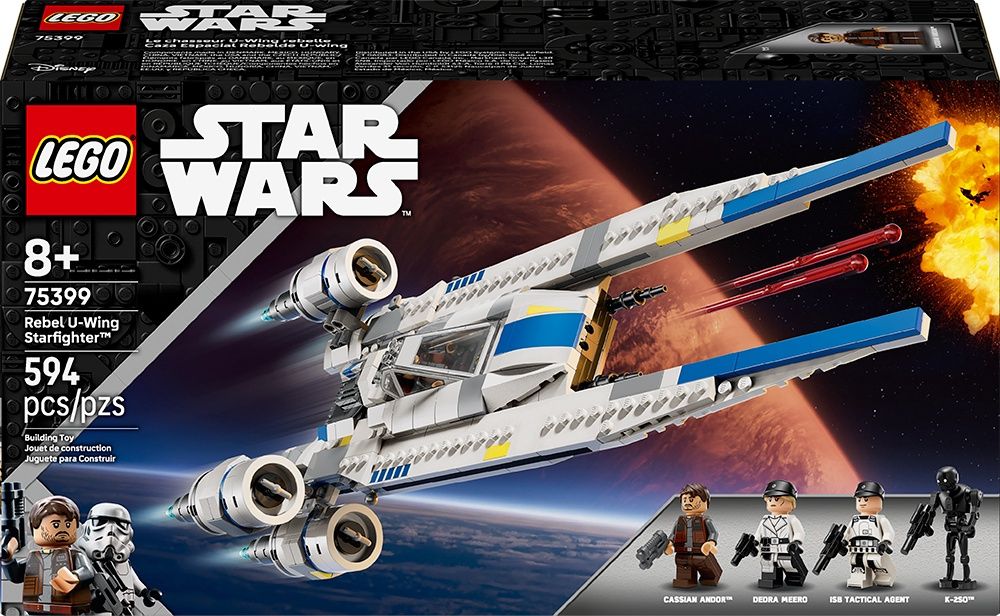 75399 / Star Wars - Le chasseur stellaire U-Wing de l’Alliance Rebelle