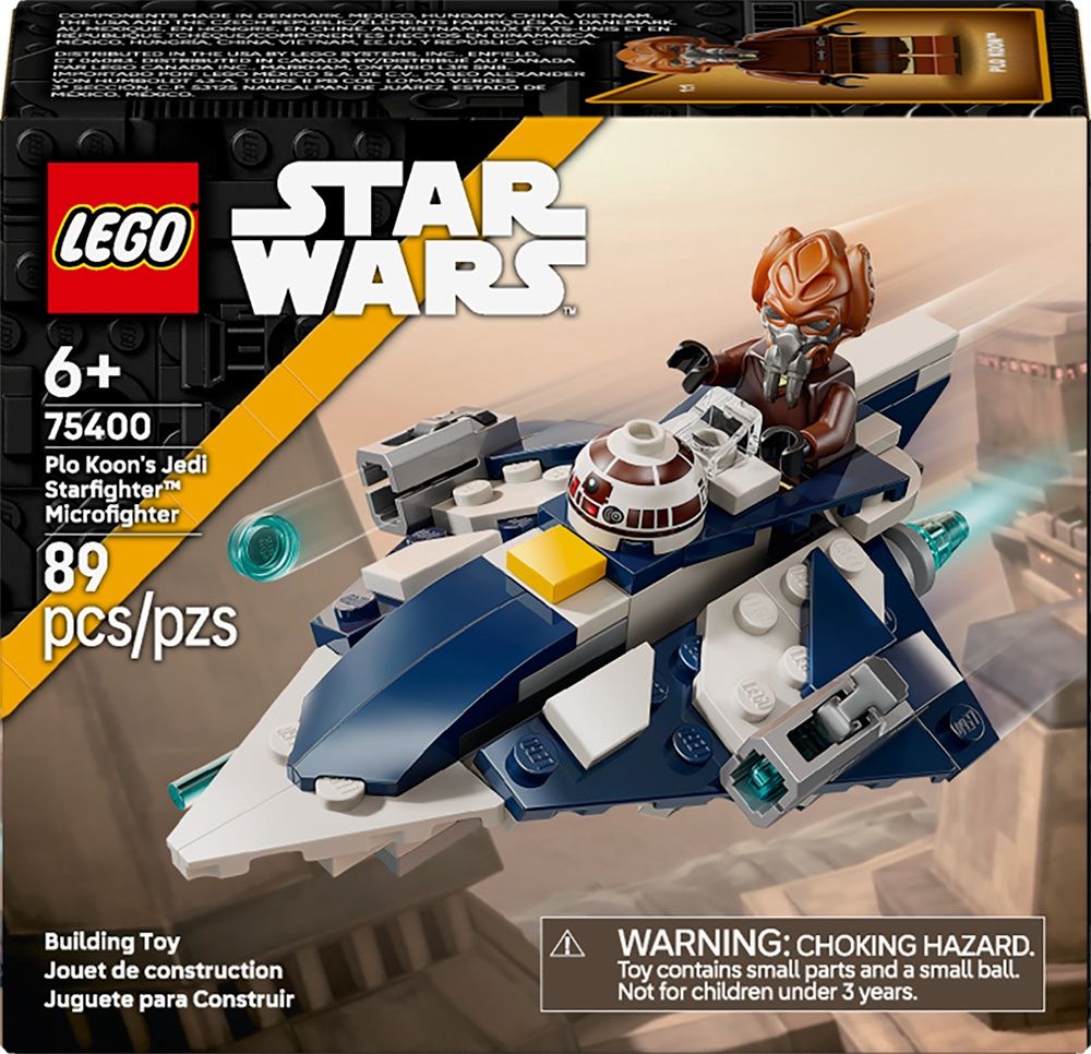 75400 / Star Wars - Microfighter Chasseur Jedi de Plo Koon