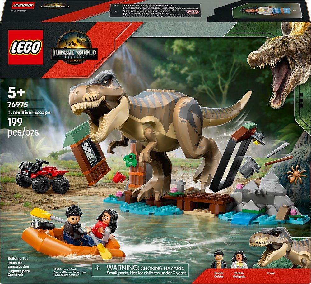 76975 / Jurassic - Le T. rex et l’évasion sur la rivière