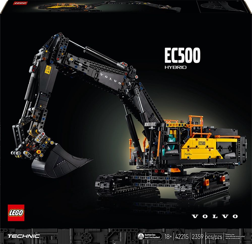 42215 / Technic - Pelleteuse Volvo EC500 hybride