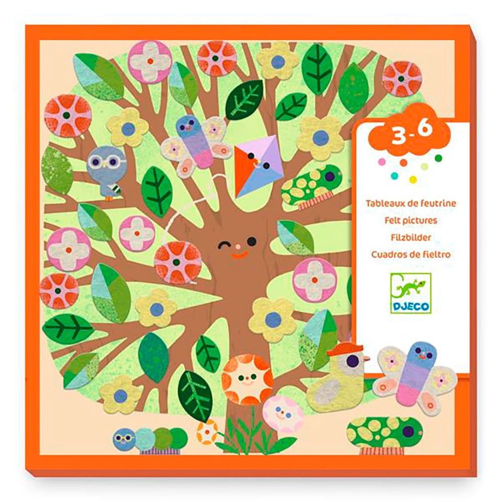 Tableaux de feutrine / La ronde des saisons