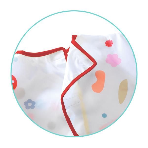 Tablier avec poche / Gommettes et crayons