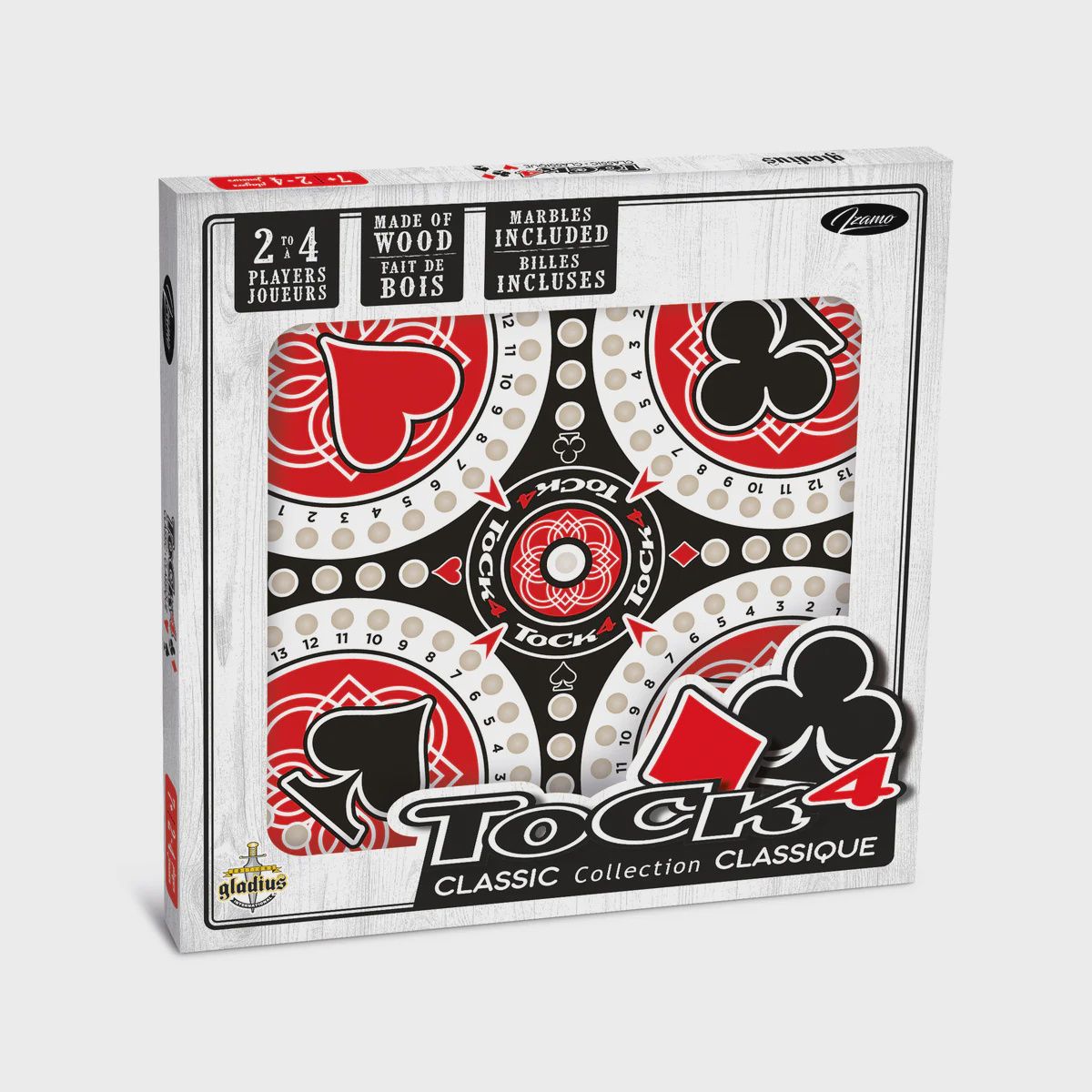 Jeu de tock 4 joueurs 15&#39;&#39;