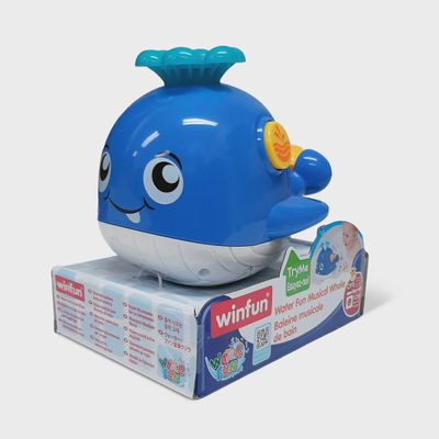 Baleine musicale de bain