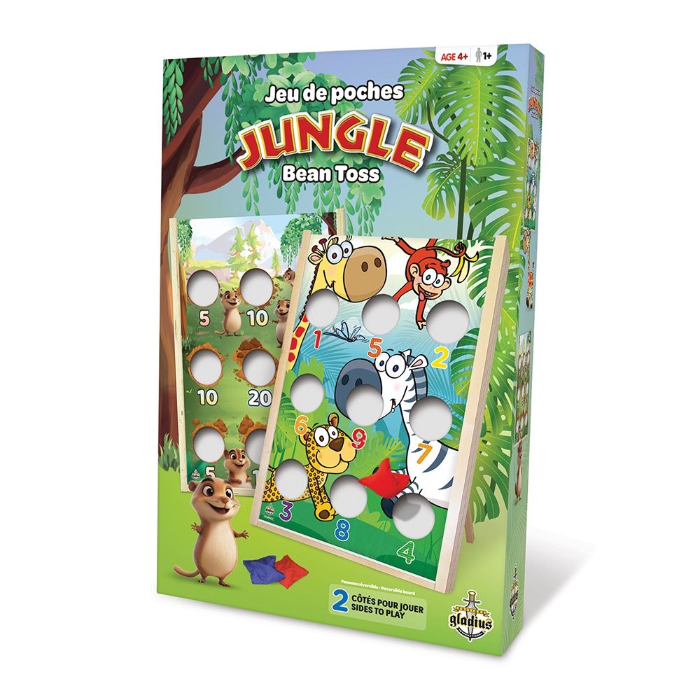 Jeu de poches pour enfants Jungle