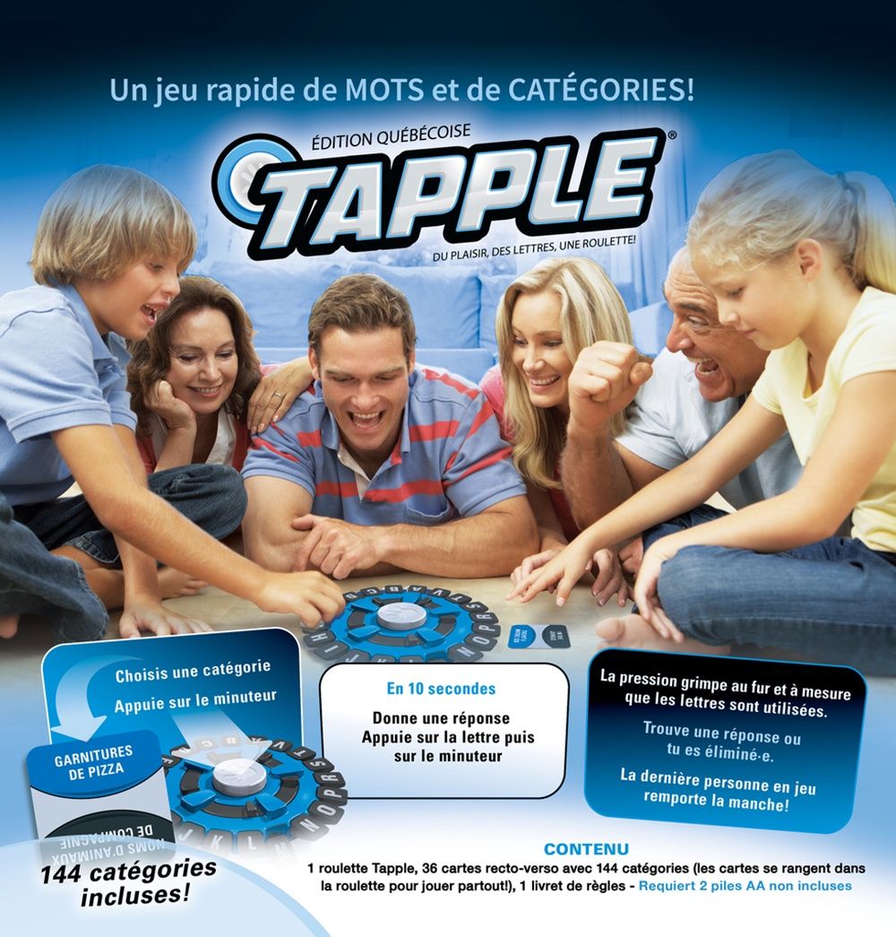 TAPPLE édition Québécoise (Fr)