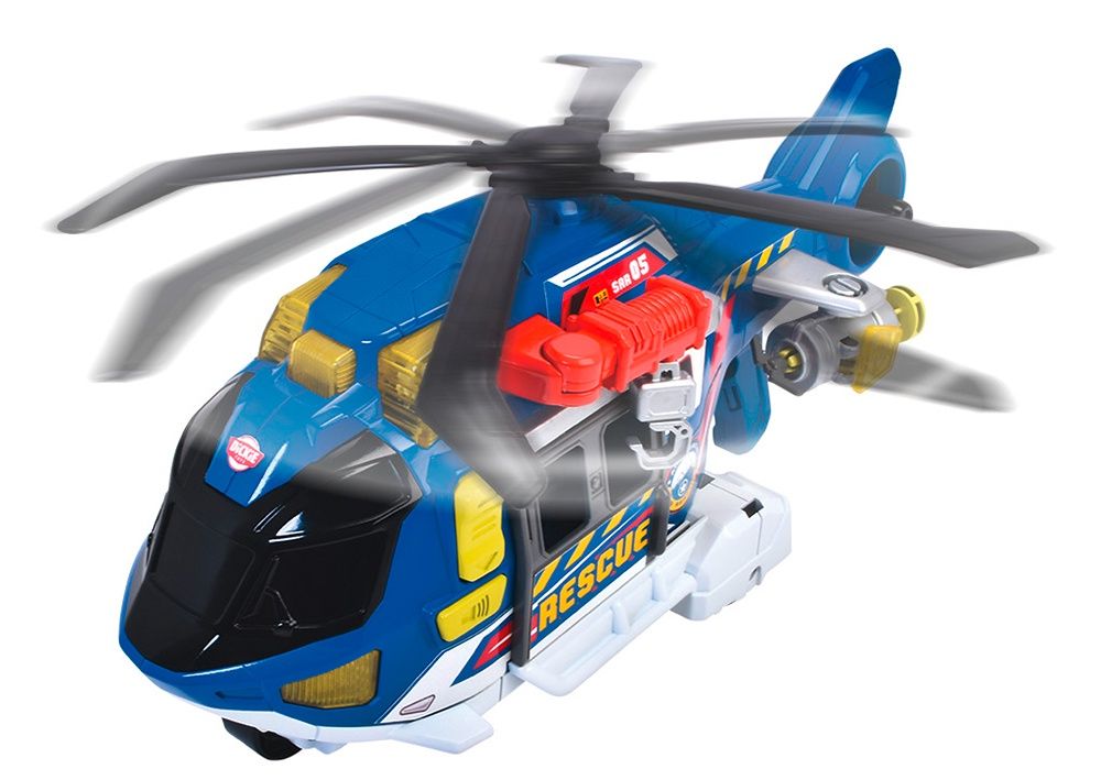 City Heroes - Hélicoptère son et lumière (39 cm)