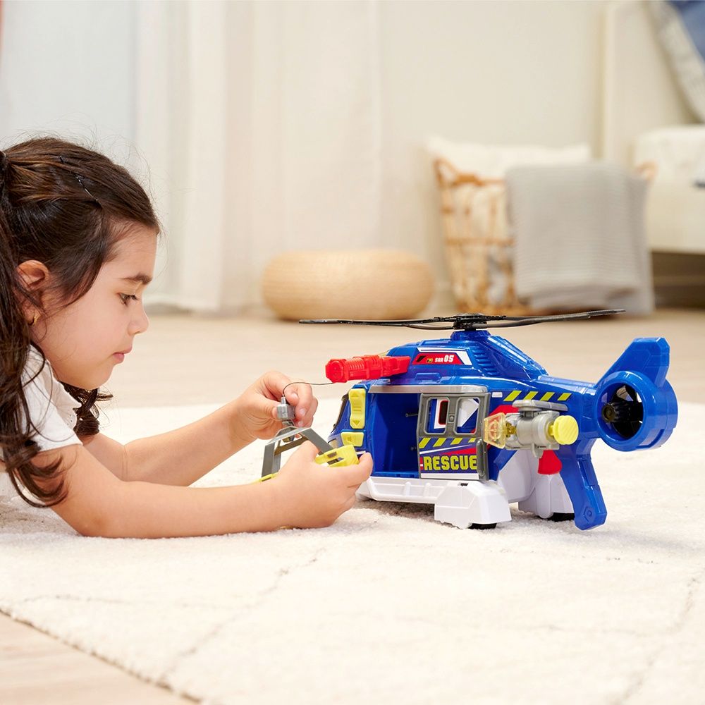 City Heroes - Hélicoptère son et lumière (39 cm)