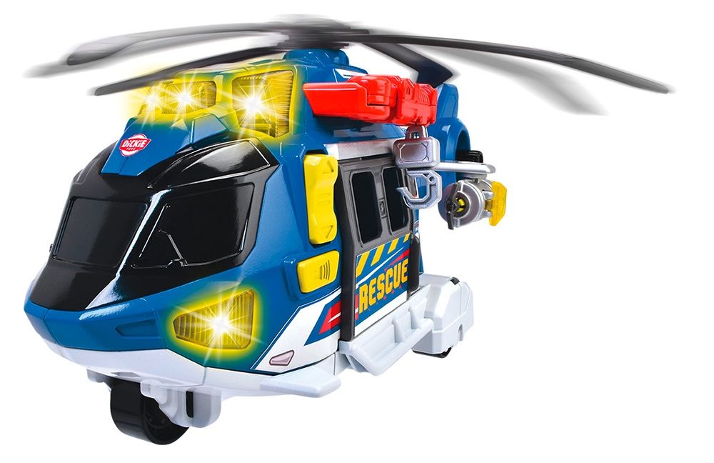 City Heroes - Hélicoptère son et lumière (39 cm)