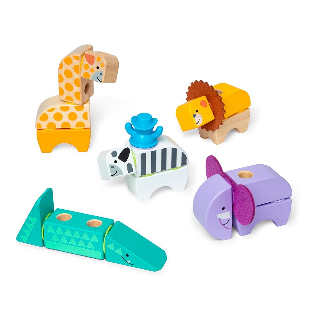 Blockables - Kit de jeu Safari (34 pcs)