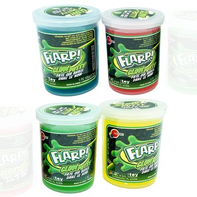 Flarp Pâte Bruyante - Brille dans le noir